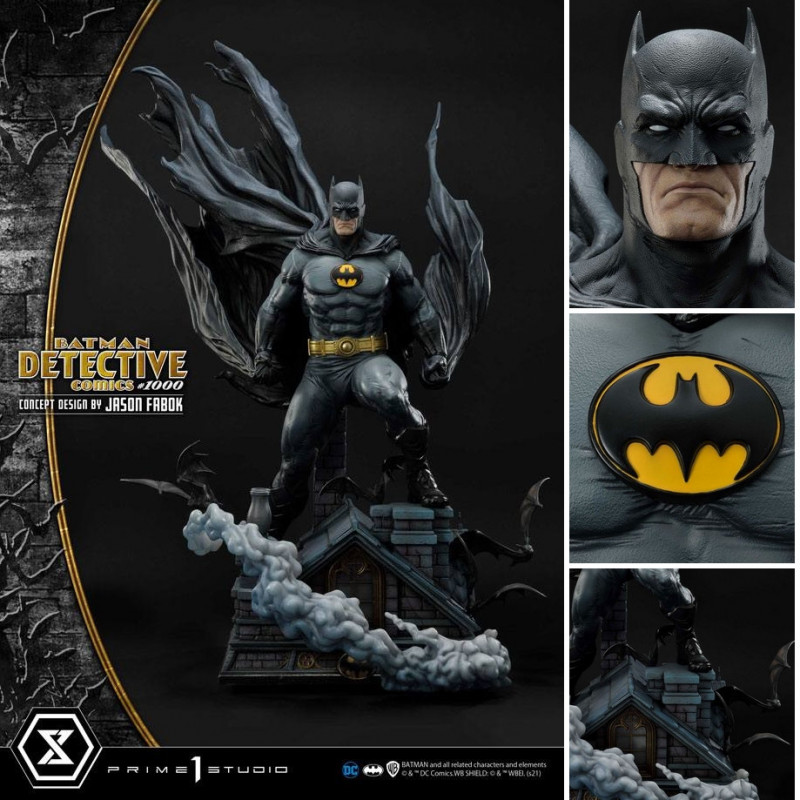 DC COMICS Statue Batman Detective Comics 1000 By Jason Fabok Prime 1 Studio