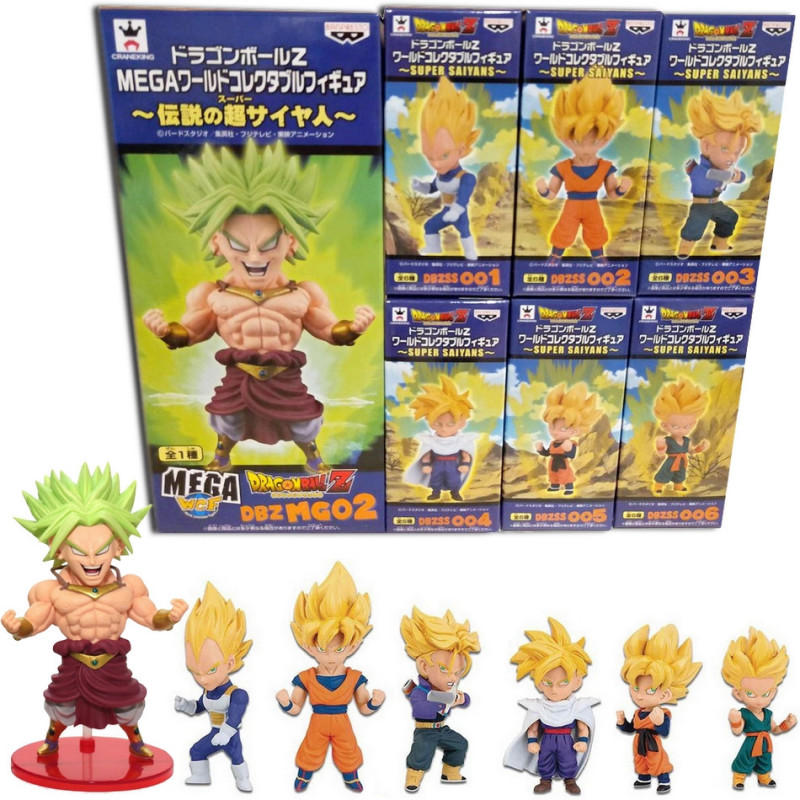 DRAGON BALL Z Pack WCF DBZSS Mega WCF Broly Banpresto