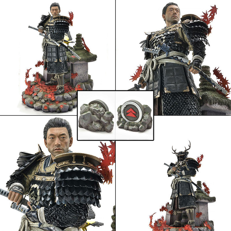 GHOST OF TSUSHIMA Statue Sakai Clan Armor Deluxe Bonus Version Prime 1