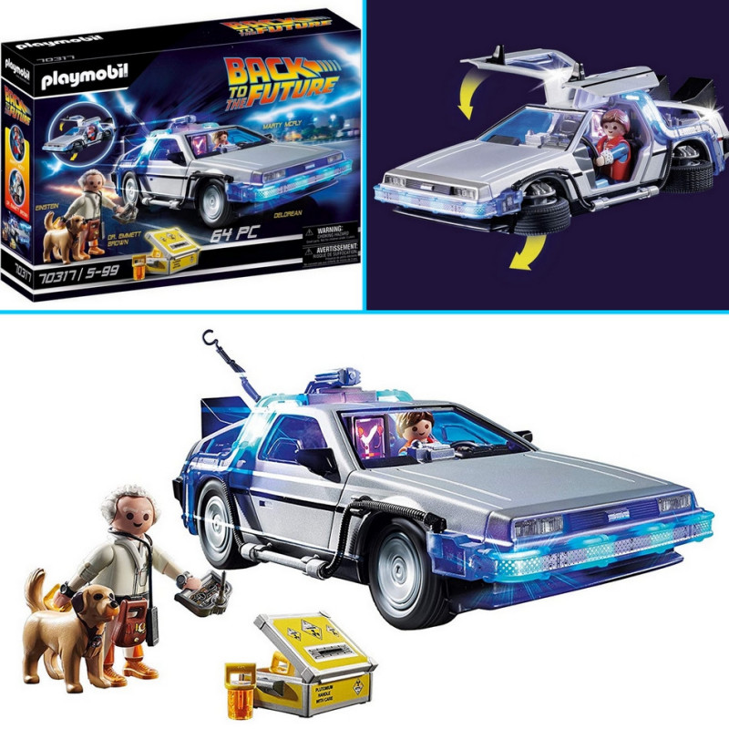 RETOUR VERS LE FUTUR Delorean Playmobil