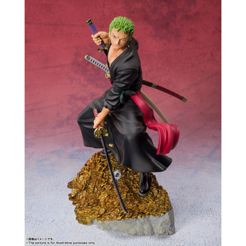 Figuarts Zero Zoro By Eiichiro Oda WT100 Daikaizoku Hyakkei Bandai One