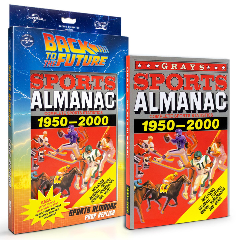 RETOUR VERS LE FUTUR II Réplique Almanach des Sports Doctor Collector