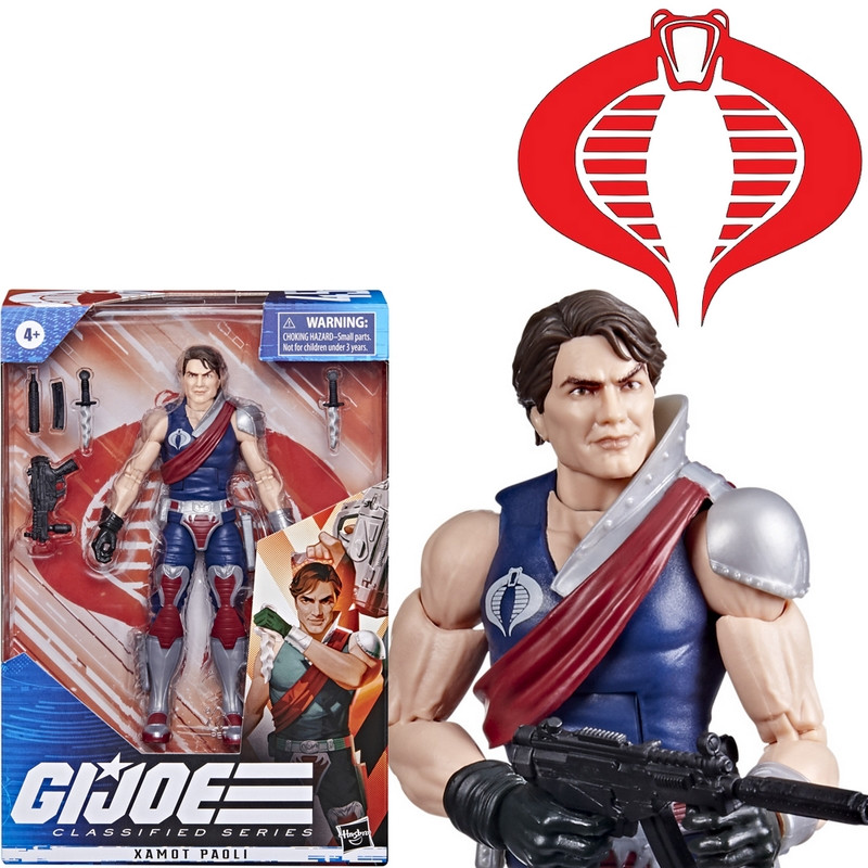 Gi Joe Figurine Xamot Classified Series Hasbro