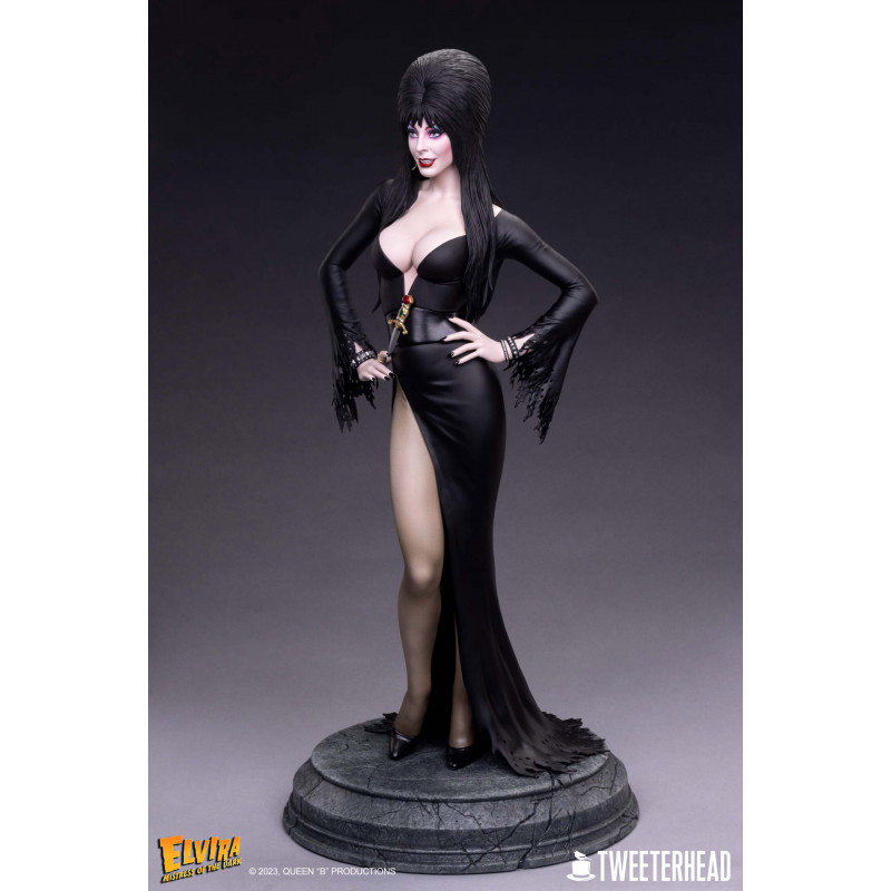 Statue Elvira Tweeterhead Elvira Mistress Of The Dark