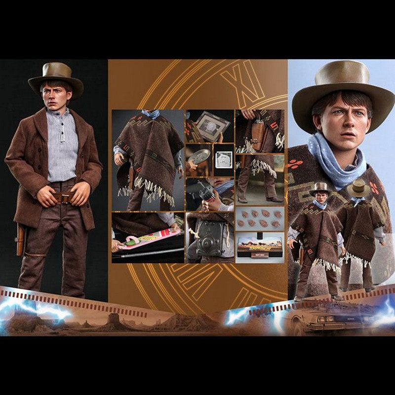 RETOUR VERS LE FUTUR III Figurine Movie Masterpiece Marty McFly Hot Toys