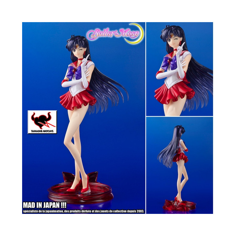 Sailor Moon Crystal Figurine Sailor Mars Figuarts Zero Bandai