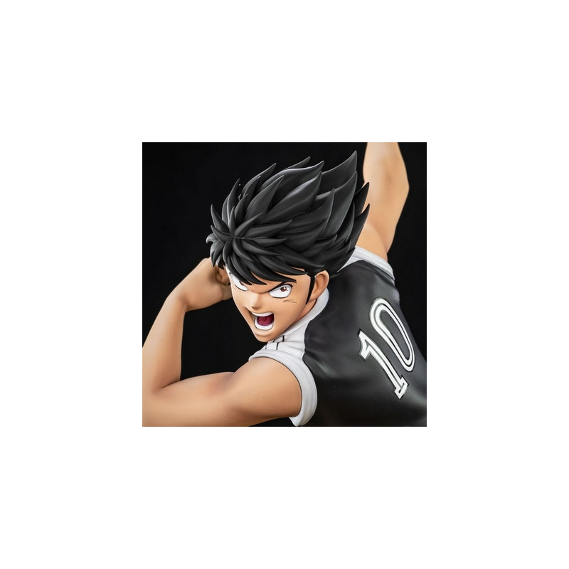 CAPTAIN TSUBASA Statue Kojiro Hyuga : Tiger Shot HQS Tsume Art