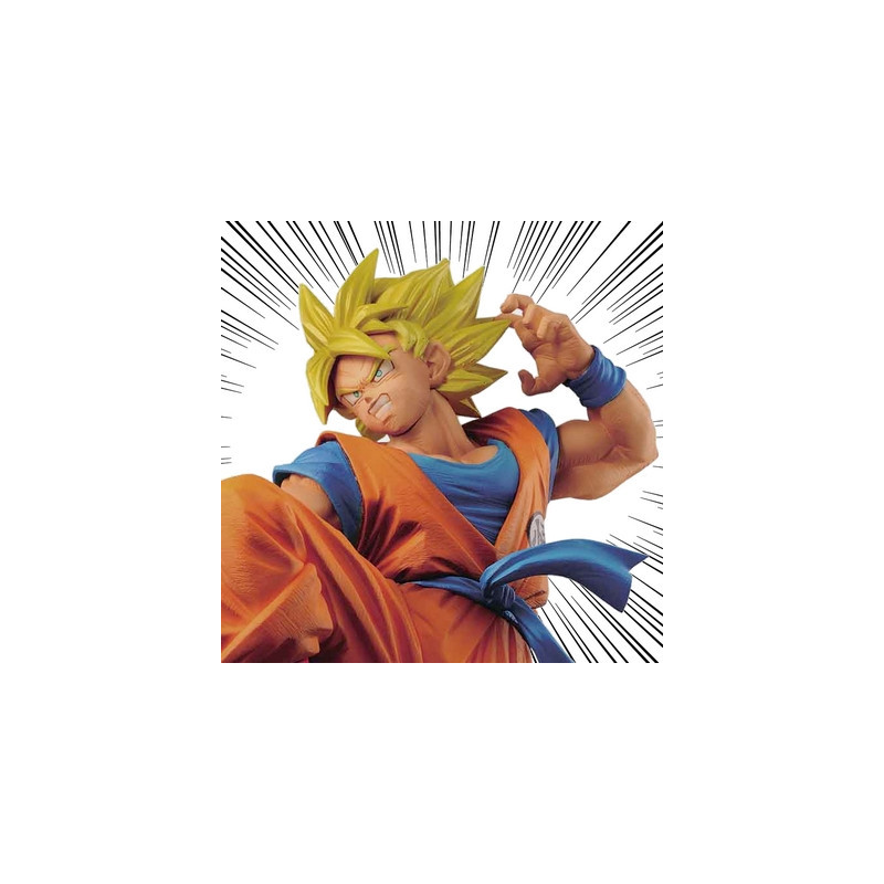 DRAGON BALL Z figurine Son Goku Super Saiyan Banpresto Fes !!