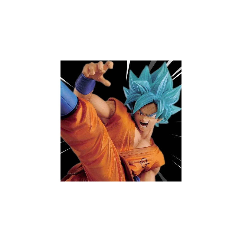 DRAGON BALL Super figurine Son Goku Super Saiyan God Super Saiyan Banpresto Fes !!