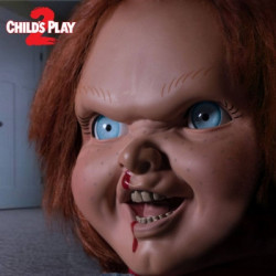 CHUCKY Jeu d’Enfant 2 Figurine Parlante Designer Menacing Chucky Mezco