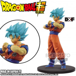  DRAGON BALL SUPER figurine Son Goku S. Saiyan God Super Saiyan DXF Banpresto