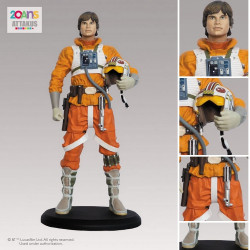  STAR WARS Statuette Luke Skywalker Snowspeeder version Attakus