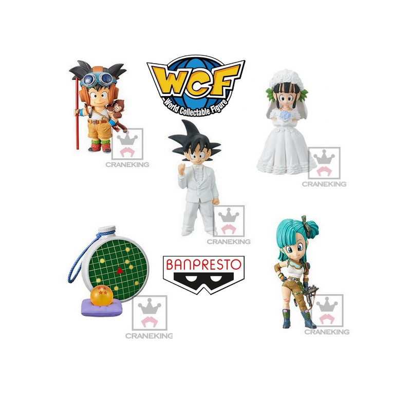 DRAGON BALL Figurines WCF Treasure Rally Banpresto