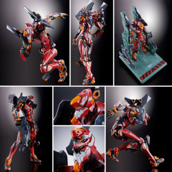  EVANGELION Figurine EVA-02 Model Production Metal Build Bandai