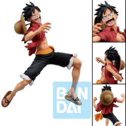  ONE PIECE Figurine Luffy D Monkey Ichibansho Great Banquet Bandai