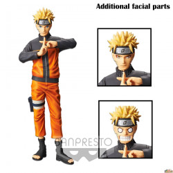  Figurine Naruto Uzumaki Grandista Nero Banpresto