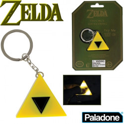 THE LEGEND OF ZELDA porte-clés Triforce Lumineux & sonore Paladone