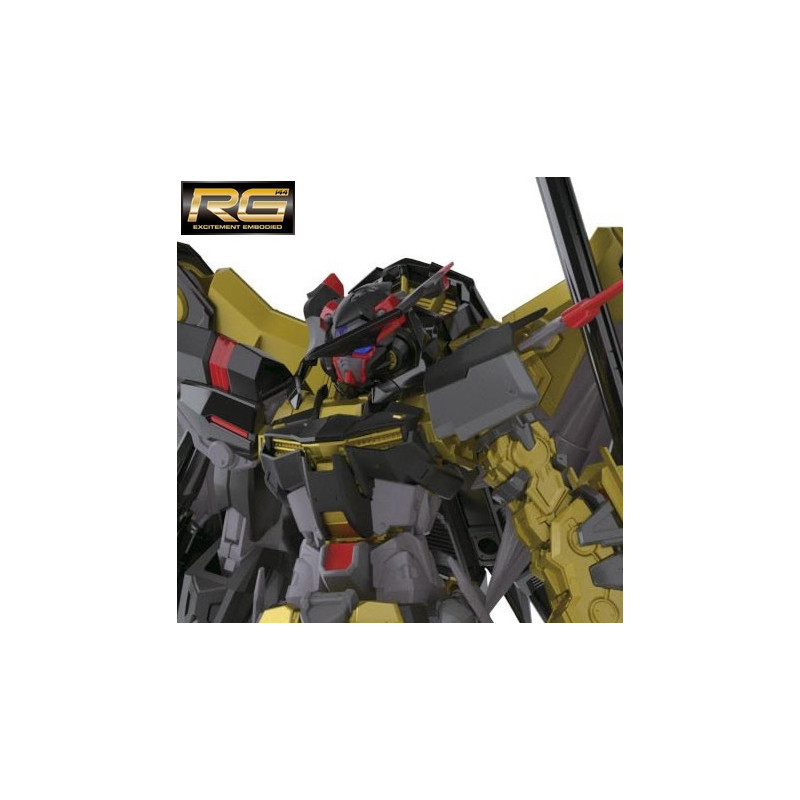 GUNDAM Real Grade Gundam Astray Gold Frame Amatsu Mina Bandai Gunpla