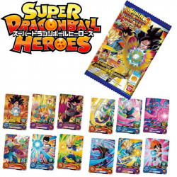  SUPER DRAGON BALL HEROES Cards Gummy Série 6 Bandai (1 Pièce)