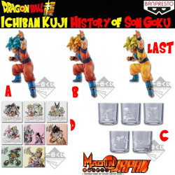  DRAGON BALL SUPER 1 Ticket Loterie Ichiban Kuji History of Son Goku Banpresto