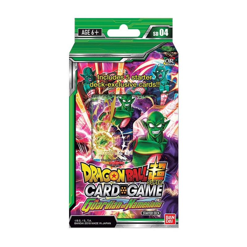 DRAGON BALL SUPER CARD GAME Starter 4 The Guardian of Namekians Bandai