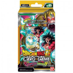 DRAGON BALL SUPER CARD GAME Starter 5 The Crimson Saiyan Bandai