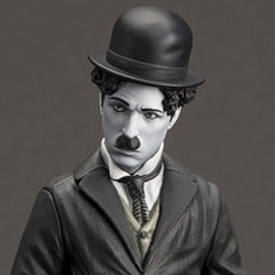 Charlie Chaplin The Kid Statue Infinite Statue