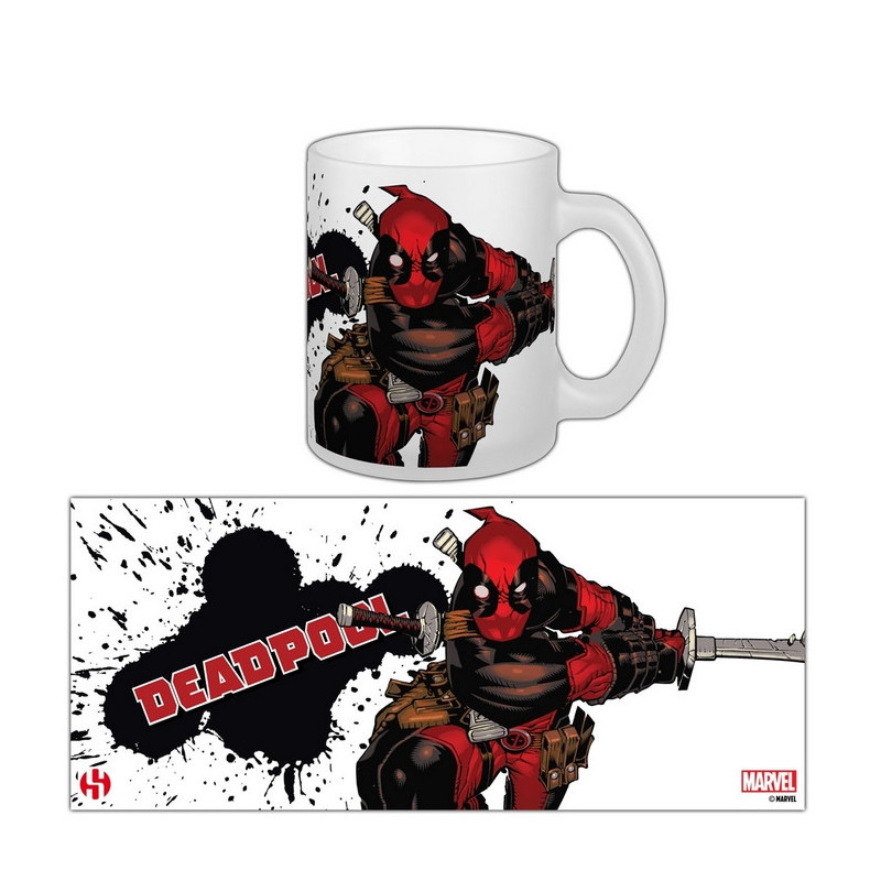 DEADPOOL mug Slashing Deadpool Marvel