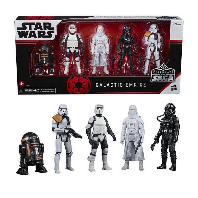 STAR WARS Coffret 5 Figurines Galactic Empire Hasbro