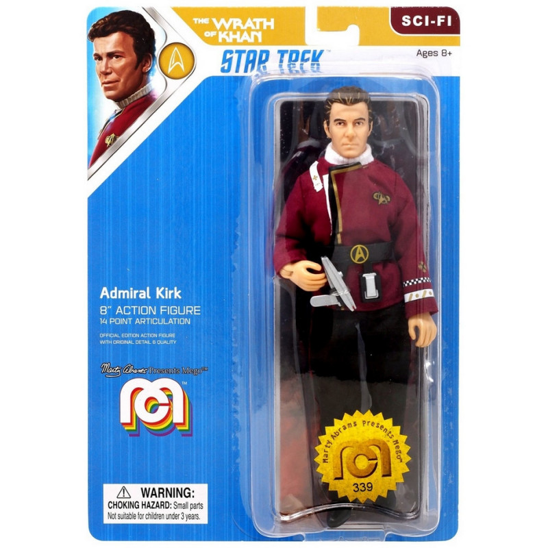 STAR TREK Figurine Admiral Kirk MC Mego