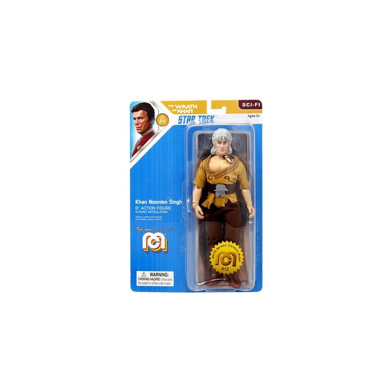 STAR TREK Figurine Khan Noonien Singh MC Mego