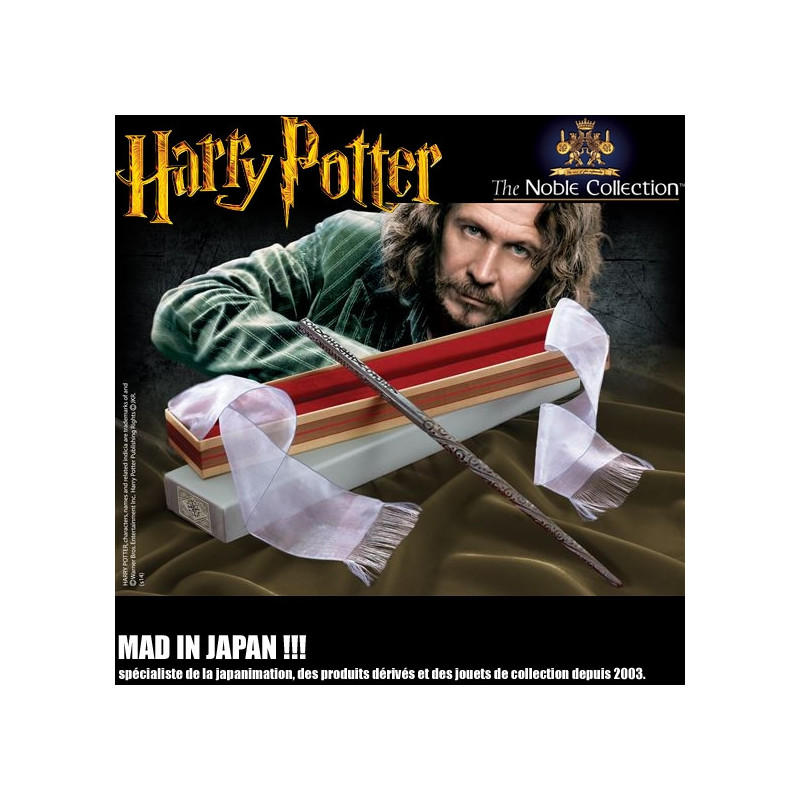 Noble Collection Harry Potter réplique baguette de Sirius Black