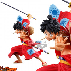  ONE PIECE Figurine BWFC 3 Luffy D. Monkey SMSP Banpresto