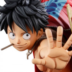 ONE PIECE Figurine BWFC 3 Luffy D. Monkey SMSP Manga Dimensions Banpresto