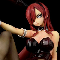 FAIRY TAIL Statuette Erza Scarlet Bunny Girl Black Style Orca Toys