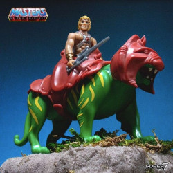  MAITRES DE L'UNIVERS Coffret He-Man & Battlecat ReAction Super7