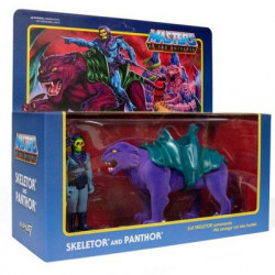 MAITRES DE L'UNIVERS Coffret Skeletor & Panthor ReAction Super7