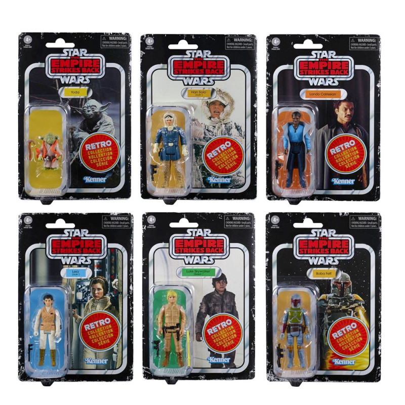 STAR WARS Episode V Figurines Retro Collection 2020 Série 1 Hasbro