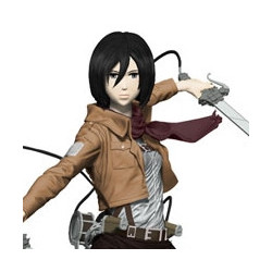 L'ATTAQUE DES TITANS figurine Mikasa Ackerman Color Tops McFarlane