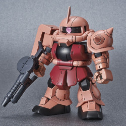  GUNDAM SD Cross Silhouette MS-06S ZAKU II Bandai Gunpla