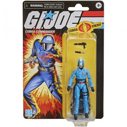 GI Joe Figurine Cobra Commander Retro Collection 2021 Hasbro