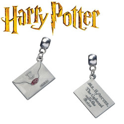  HARRY POTTER Pendentif Charm Lettre d’acceptation à Poudlard Carat Shop