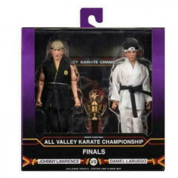 THE KARATE KID Pack 2 Figurines Retro Tournament Neca