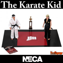  THE KARATE KID Pack 2 Figurines Retro Tournament Neca