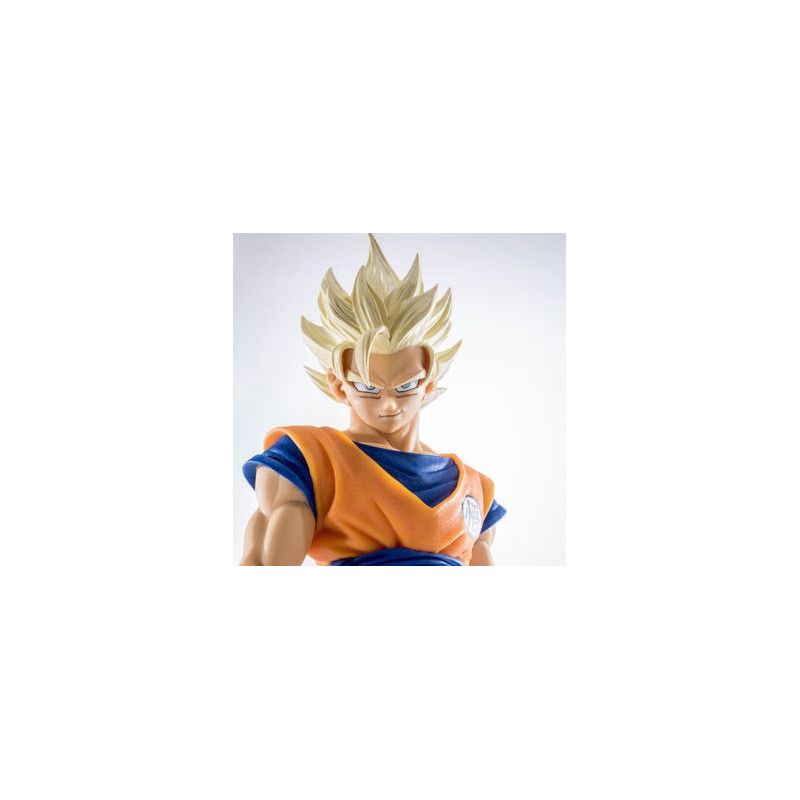 DRAGON BALL Z figurine Son Goku SS2 Scultures Budokai 6 Banpresto