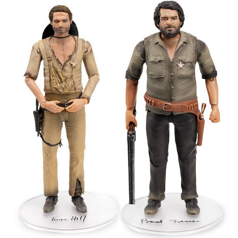 ON L'APPELLE TRINITA Pack Figurines Bud Spencer & Terrence Hill