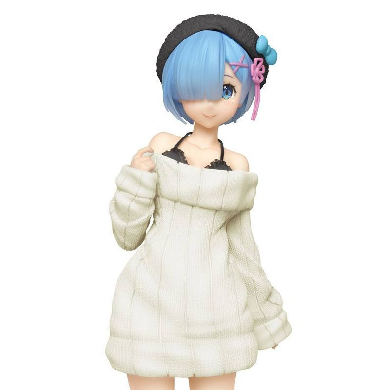 Re:Zero Figruine Precious Rem Knit Dress Version Renewal Taito