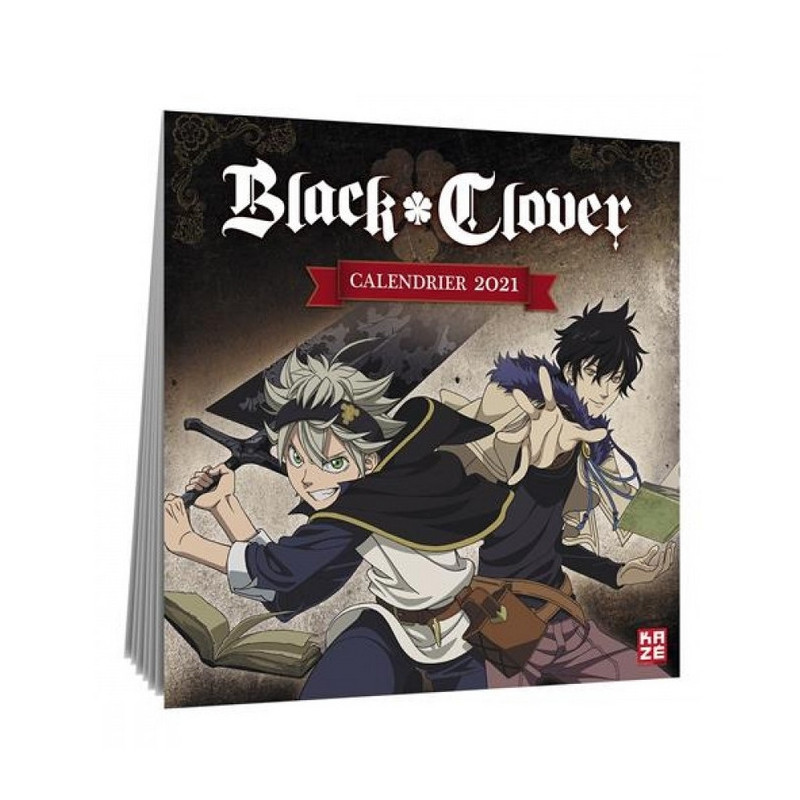 BLACK CLOVER Calendrier 2021 Kazé