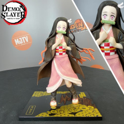  DEMON SLAYER Figurine Nezuko Kamado Ichibansho Mugen Train Bandai