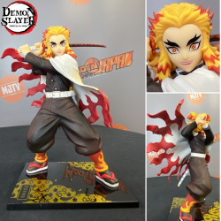  DEMON SLAYER Figurine Kyojuro Rengoku Ichibansho Mugen Train Bandai